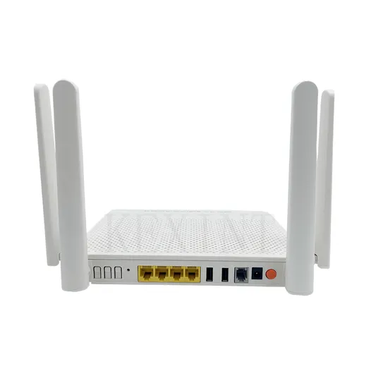 FTTH Gpon Epon ONU WiFi6 4ge Fiber Wireless Router Ont Vlan Ipv6