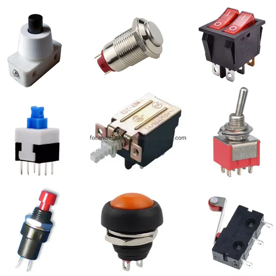 Push Button Switch; Rocker Switch; Toggle Switch; Power Switch