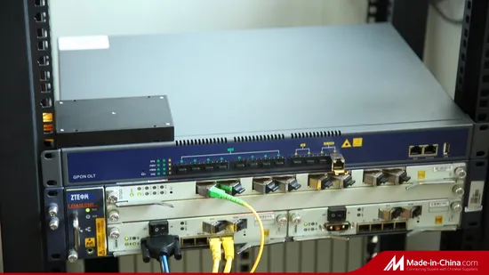 8pon Ports Epon Olt, 4ge Optical Interface, 4*10GB Uplink, Compatible Huawei/Zte /Fiberhome ONU 