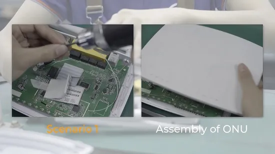 Kexint Xpon ONU WiFi 6 Ont FTTH 4ge Epon Gpon Ont 